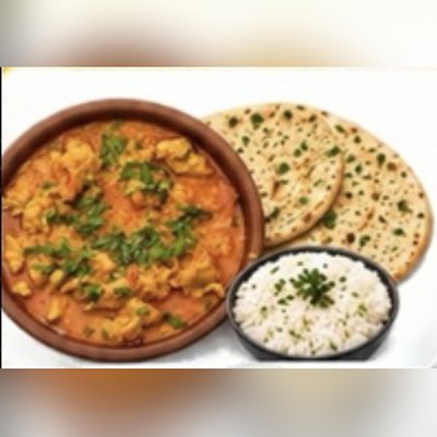 Chicken Handi Plate